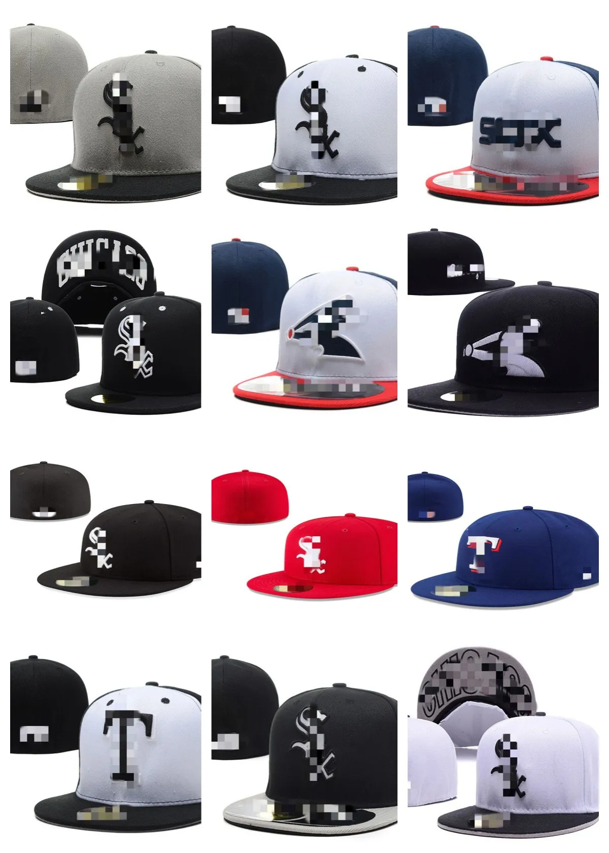 Все командные дизайнерские шляпы с подключенными шляпами Snapbacks Баскетбол Регулируемая буква солнце