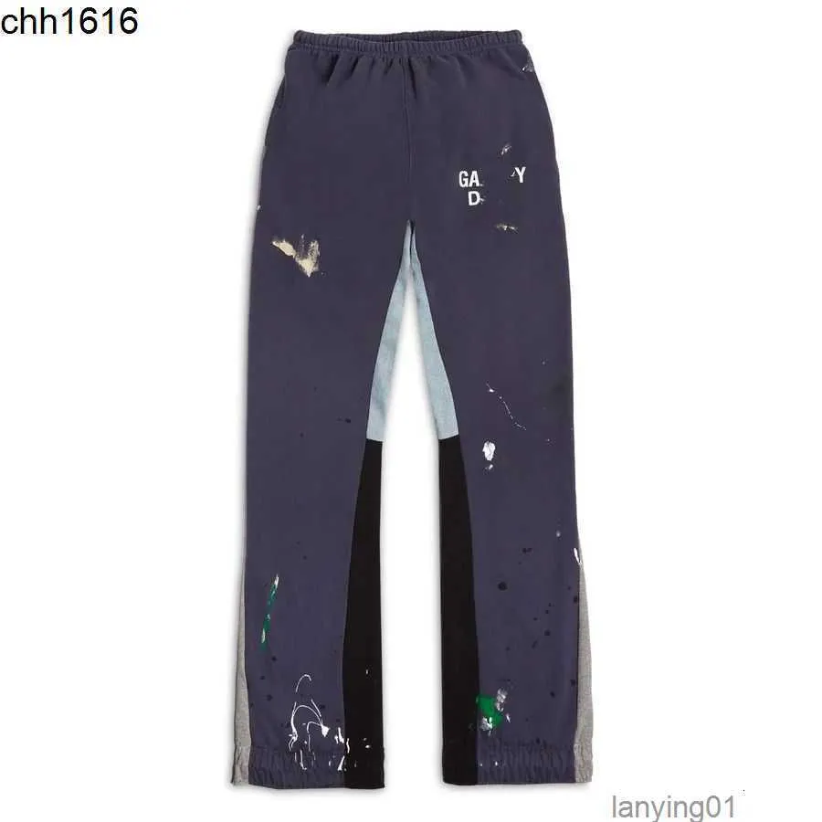Pantalons pour hommes Galleries Dept Designer Sweatpants Sports Painted Flare Pantygwjj0q4