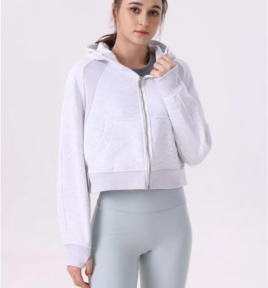 Damen-Kapuzenpullover, durchgehender Reißverschluss, Outdoor-Freizeit-Pullover, Fitnessstudio-Kleidung, Damen-Tops, Jacken, Übung, Laufen, Kapuzenmantel