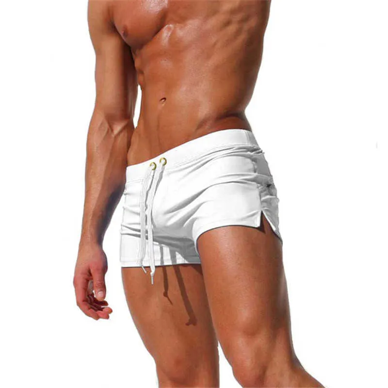 Heren badmode 2022 mannen badkleding sexy zwembroek sunga zwempak heren zwembroers strand shorts mayo sungas de praia huizenwembroek herten l23031444