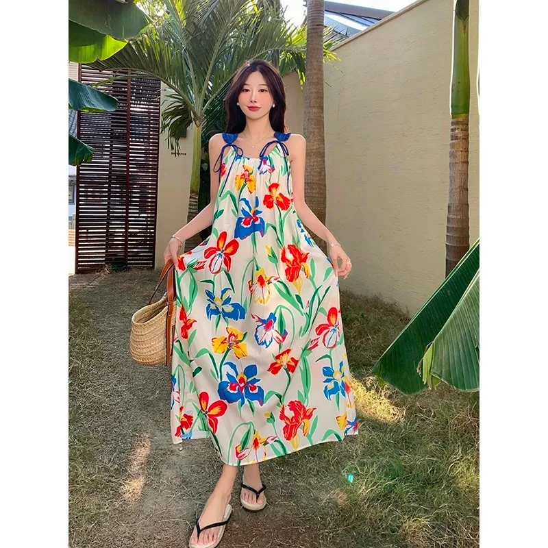 ebay beach dresses Classic V-neck Straps Sleeveless Mermaid Prom Dresses Long Slit Online