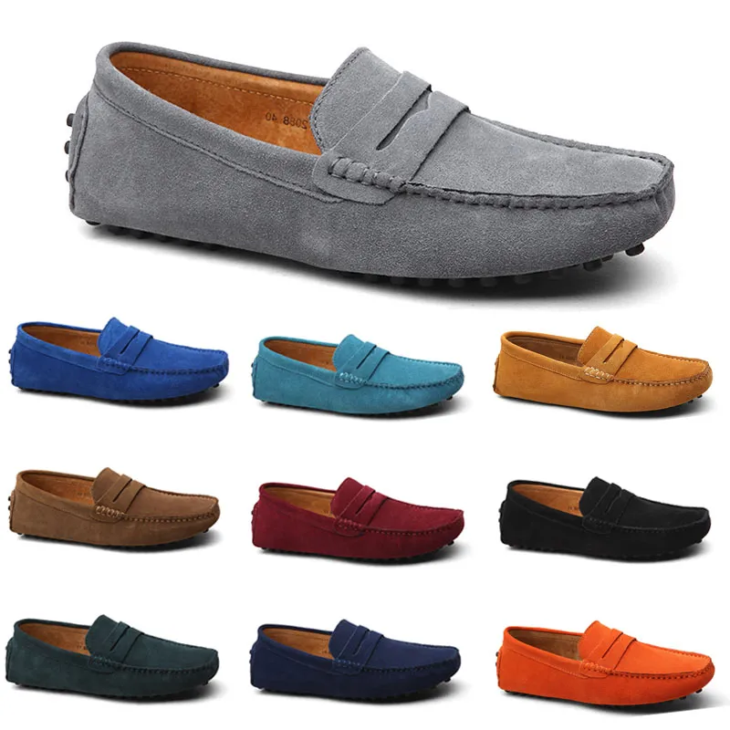 Männer Casual Schuhe Espadrilles dreifach schwarze Marinebraun Wein Red Taupe Sky Blue Burgund Herren Sneakers Outdoor Jogging Eleven Gehen