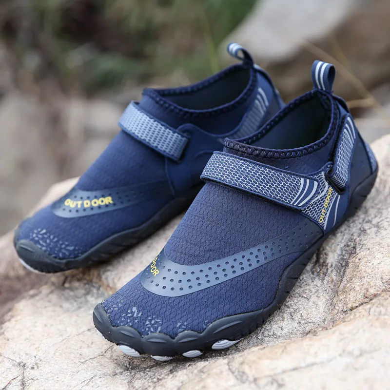 Water Shoes Quick-Dry Men Wading Shoes Women Water Shoes Breathable Aqua Upstream Antiskid Outdoor Sports Wearproof Beach Sneakers 230314