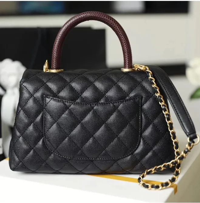 Luxury Designer Shoulder Tote Bag 10A Eather Quality Crossbody With