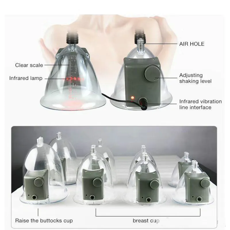 Professional Buttocks Breast Enlargement Cupping Vacuum Breast Sucking and  Nipple Massage Nipple Enlargers Therapy Machine - China Breast Enlargement,  Buttocks Enlargement Machine