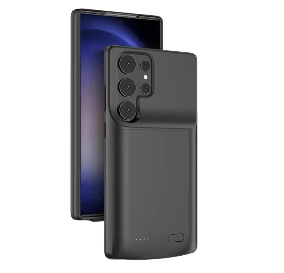 4800mah 6000mah Power Banks Battery Case For Samsung Galaxy S23