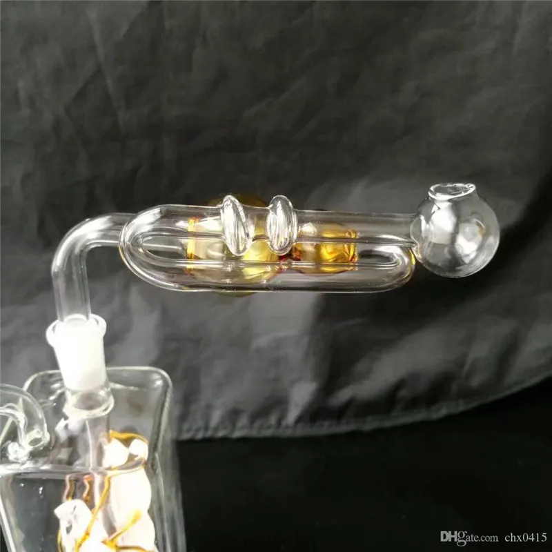 High-quality multi-bend quiver-style gourd pot , Wholesale Glass Bongs, Glass Hookah, Smoke Pipe Accessories