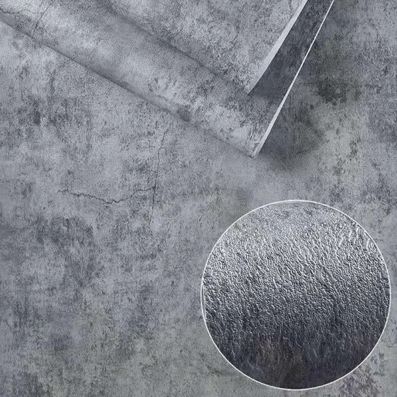 Wallpapers cement grijze film zelfklevend behang waterdichte wandstickers voor badkamer keuken meubels kamer decor huis improem