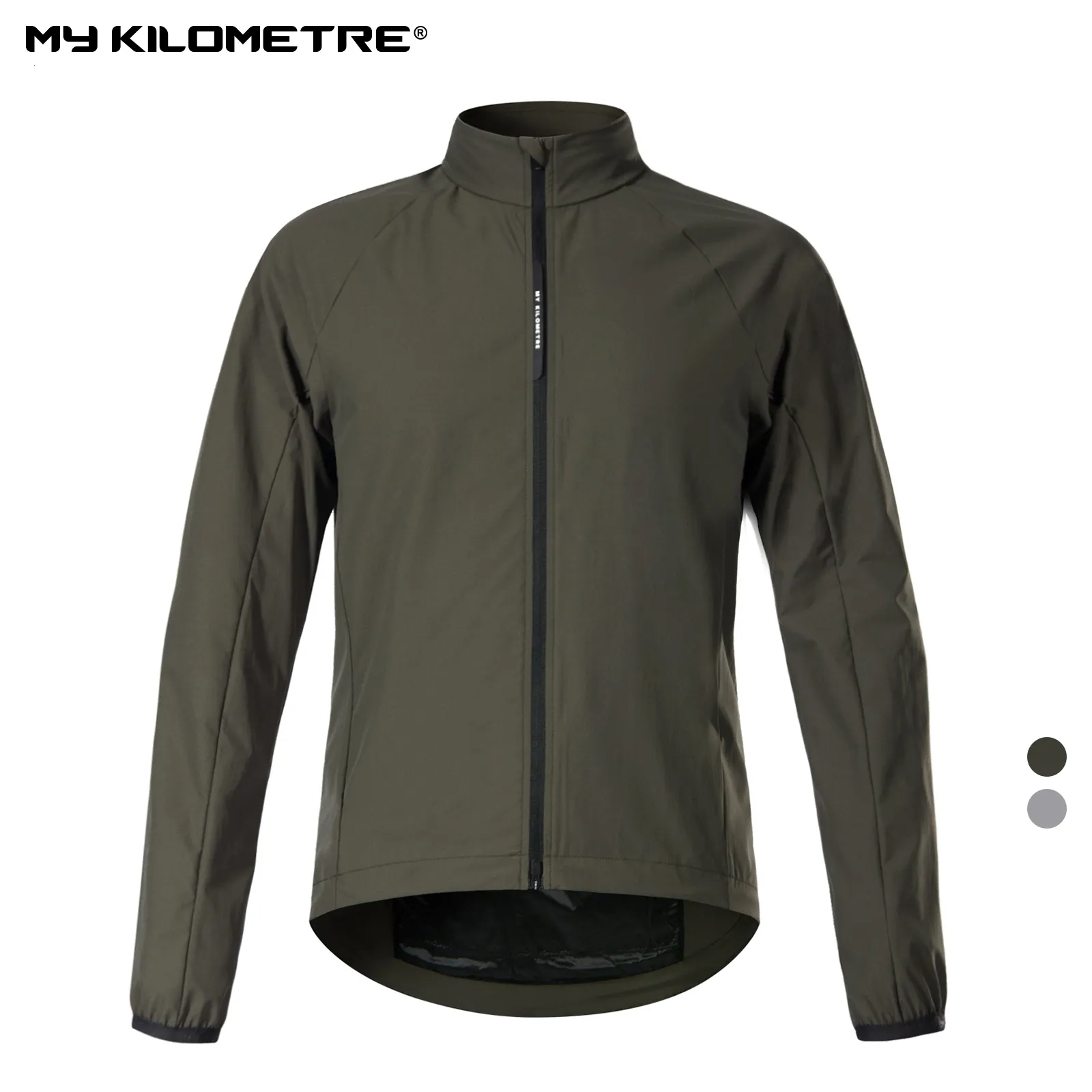 Vestes à cyclisme mon kilomètre printanier pour hommes cyclistes veste de vent de vent de gravier à vélo