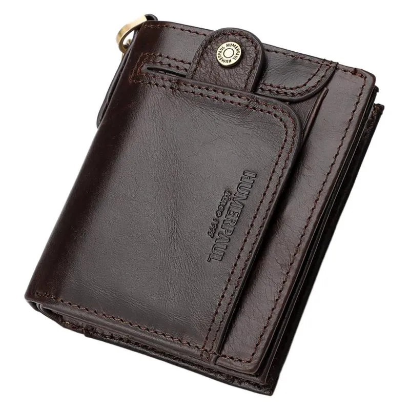 Carteiras 2023 Designer de luxo Mens couro Couro pu Pu Short Men Vintage Male Purse Coin Pouch Cartões de grande capacidade