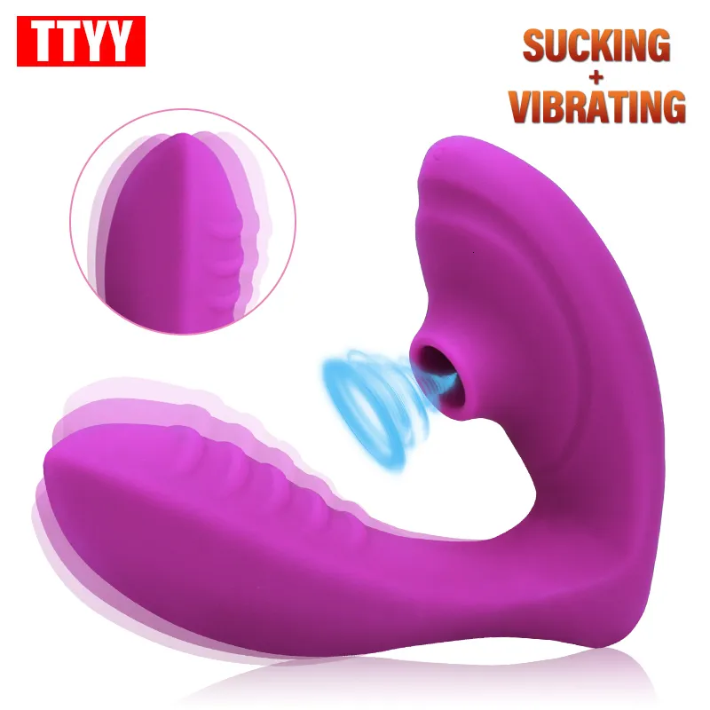 Vibradores Vagina Sucking Vibrador 10 Velocidade O oral de sucção sexual Brinquedos estimuladores para mulher Masturbação UAL Bem -estar 230314
