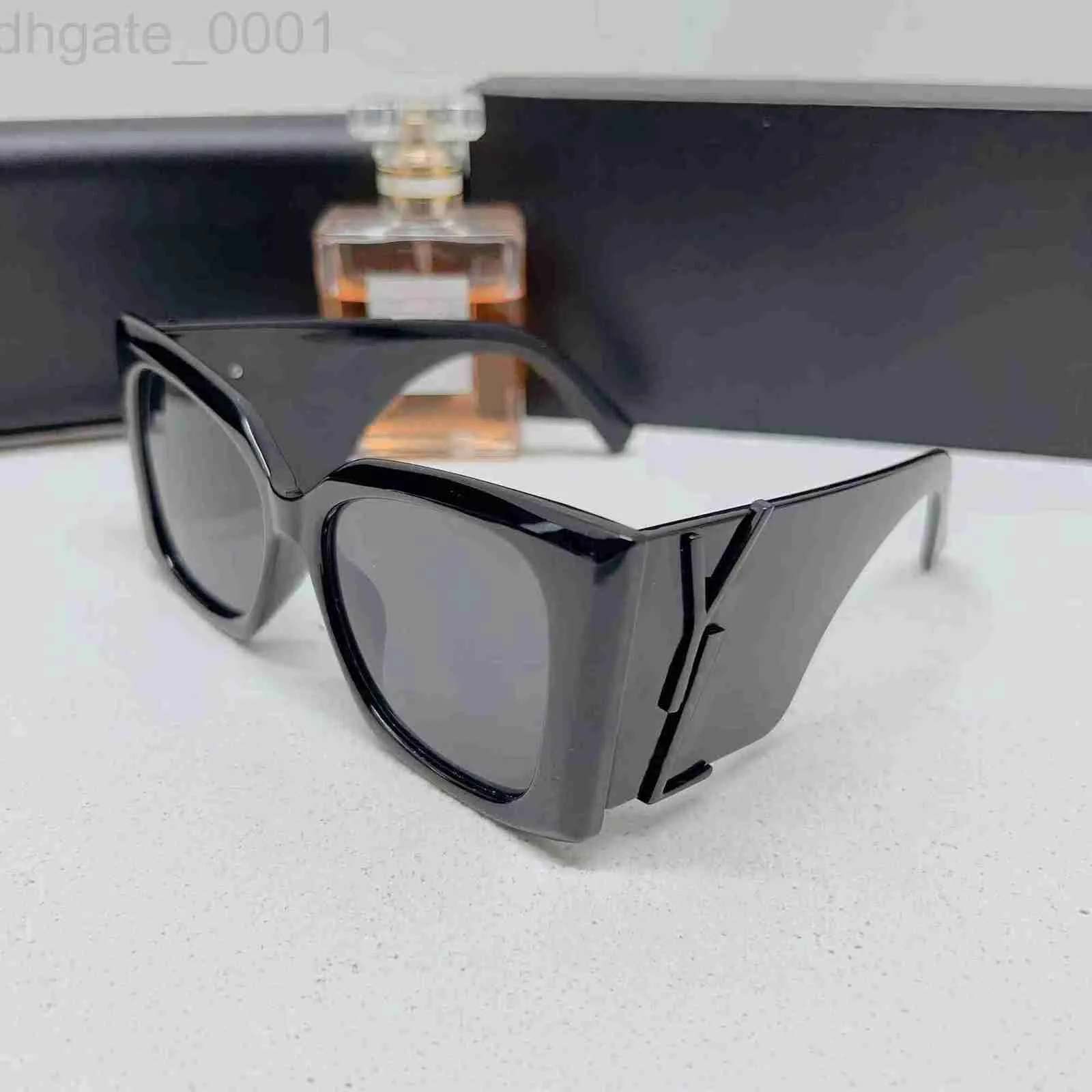 Zonnebrillen Designer Nieuwe ontwerper American Eyewear Big Frame Zeven kleuren kunnen worden geselecteerd voor strandzonbescherming Holiday Travel FashionBelt006 22VU