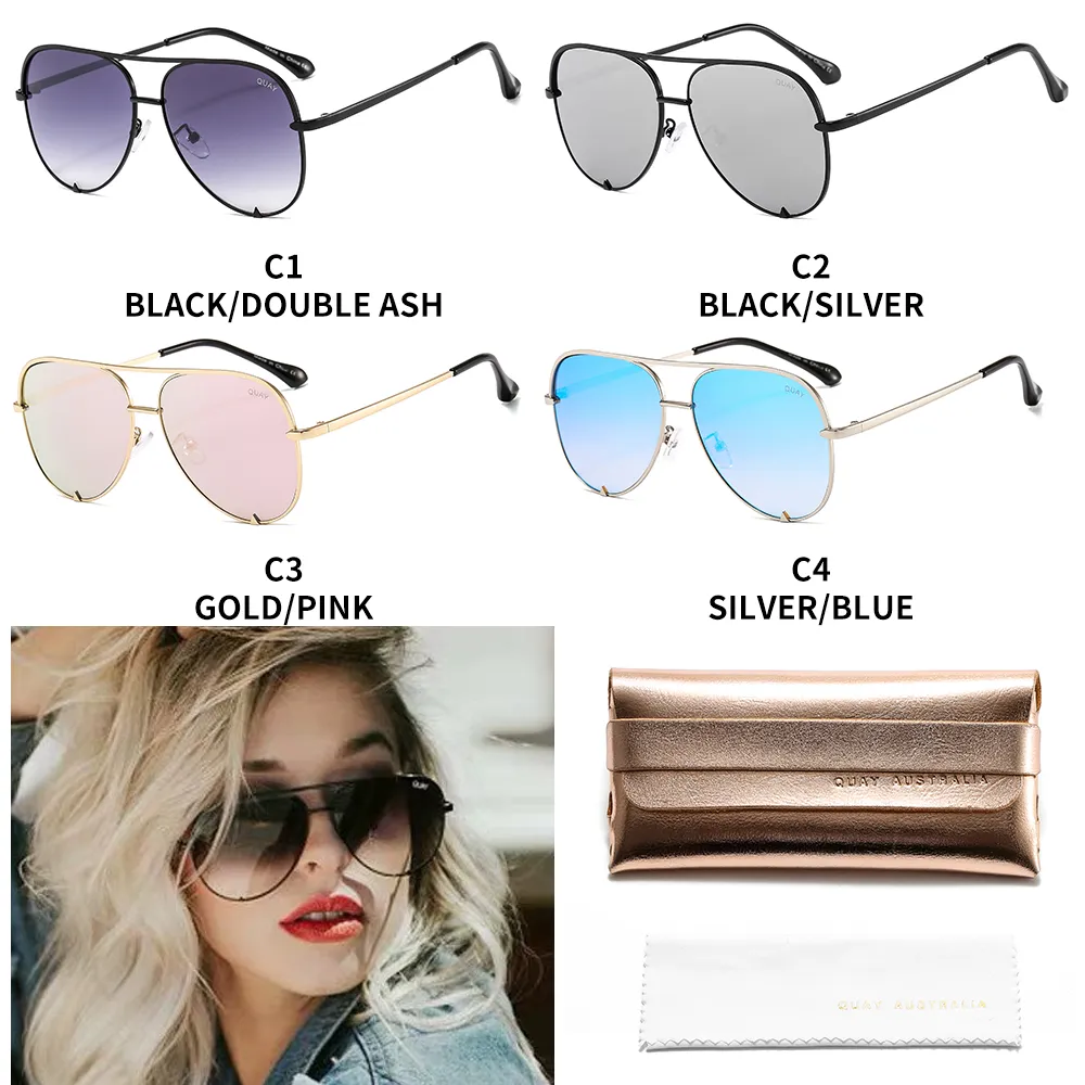 Quay Breath of Life - White and Green Sunglasses - Mirrored Sunglasses -  $50.00 - Lulus