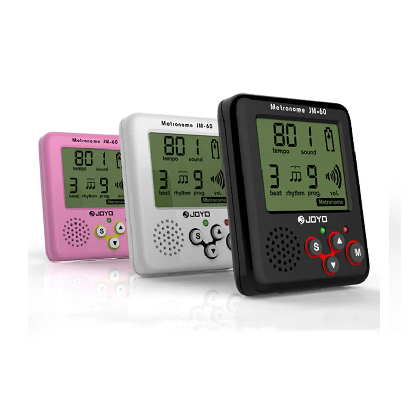 JOYO JM 60 Digital Mini Metronomes Electronic Tone Generator Tuner For ...