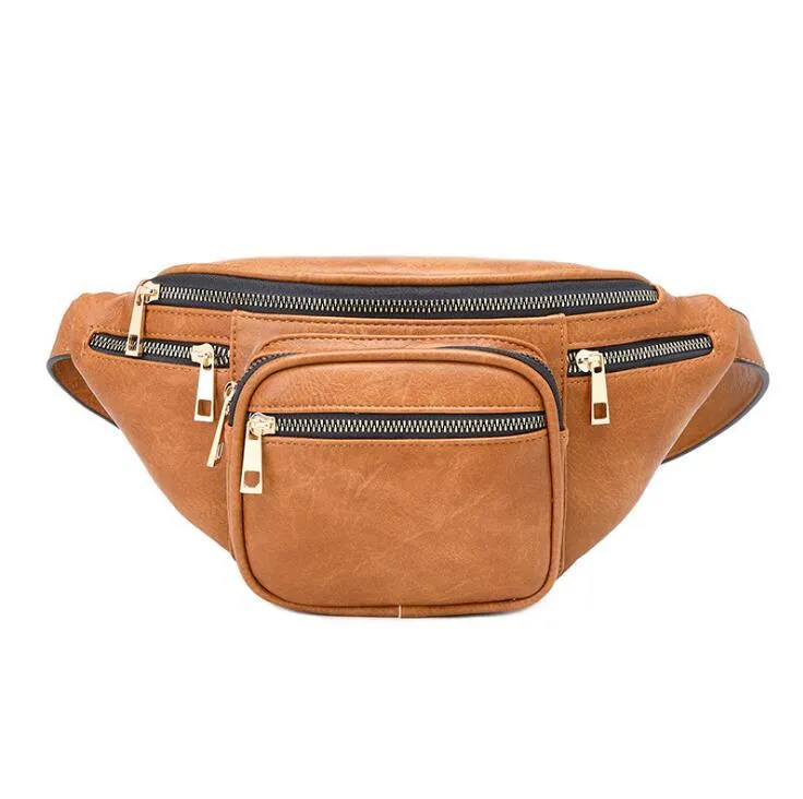 Midjesäckar 2023 Casual for Women Fanny Pack Female Belt Bag