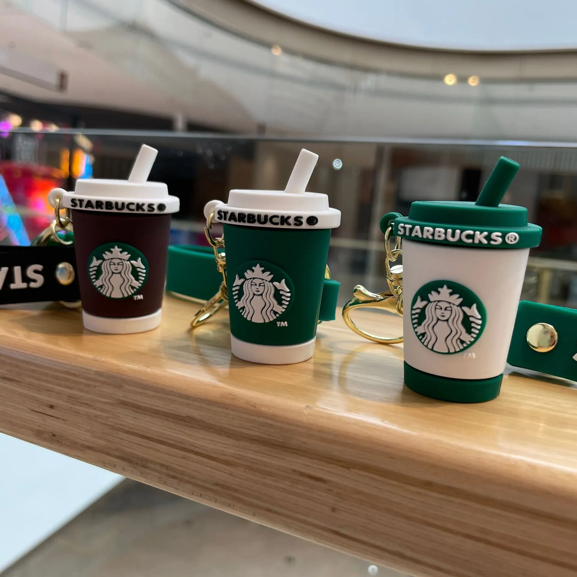 Starbucks Inspired Mini Tumbler Keychains, Starbucks Cup Keychain