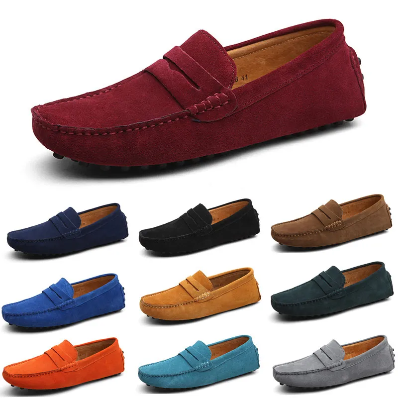 scarpe casual da uomo Espadrillas triple nero navy marrone vino rosso tortora Sky Blue Borgogna sneakers da uomo jogging all'aperto camminando quarantanove