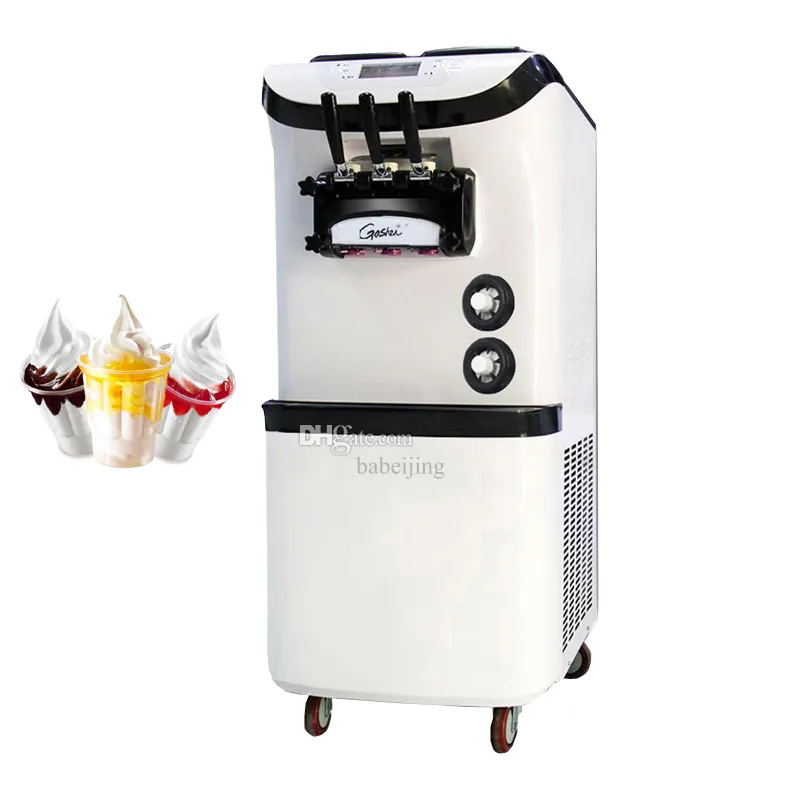 Soft Ice Cream Machine Commercial Gelato Making Machine Vertical Fresh Keeping Function Ice Cream Maker 3300W From 4.061 05 DHgate