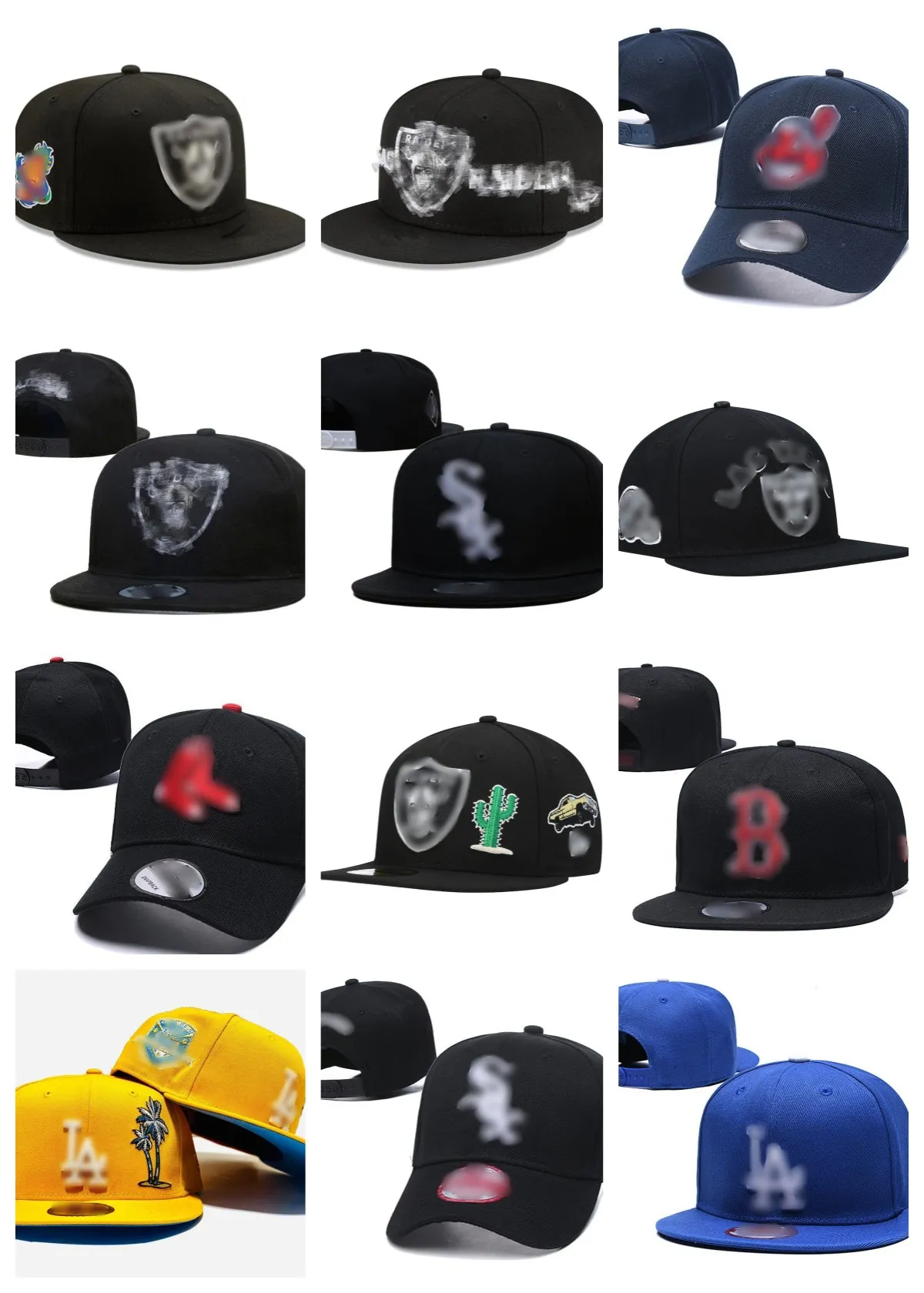 2023 atacado Todas as equipes Logo Basquete Snapback Baseball Snapbacks masculino Chapéu de designer Letra Algodão Bordado Futebol Snapbacks Chapéu Hip Hop Esportes ao ar livre Chapéu