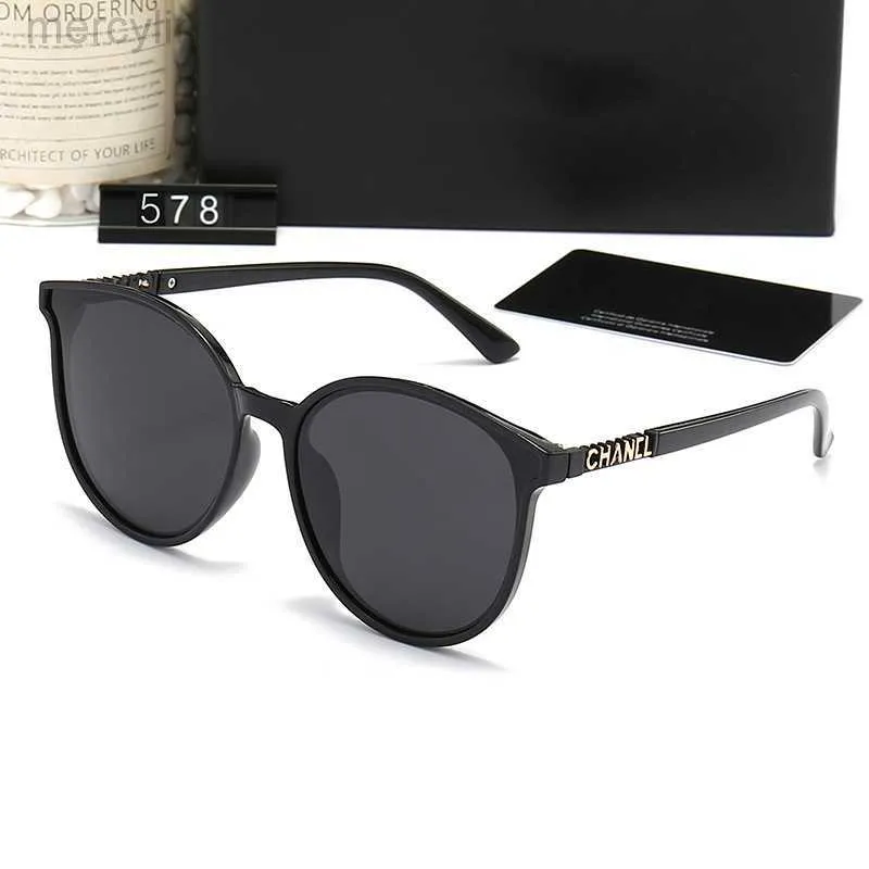 Óculos de sol de designer de luxo Chanei Sunglasses Menves Moda Moda Moda Os óculos de sol 2023 Novo Toad Polarizado Mirror Moda Trendência Casual Sunglasses 578