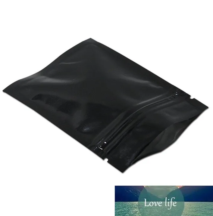 7.5*10 cm refermable noir mylar emballage pochette sacs échantillon alimentaire puissance emballage sac odeur preuve cadeau et artisanat paquet storage200pcs