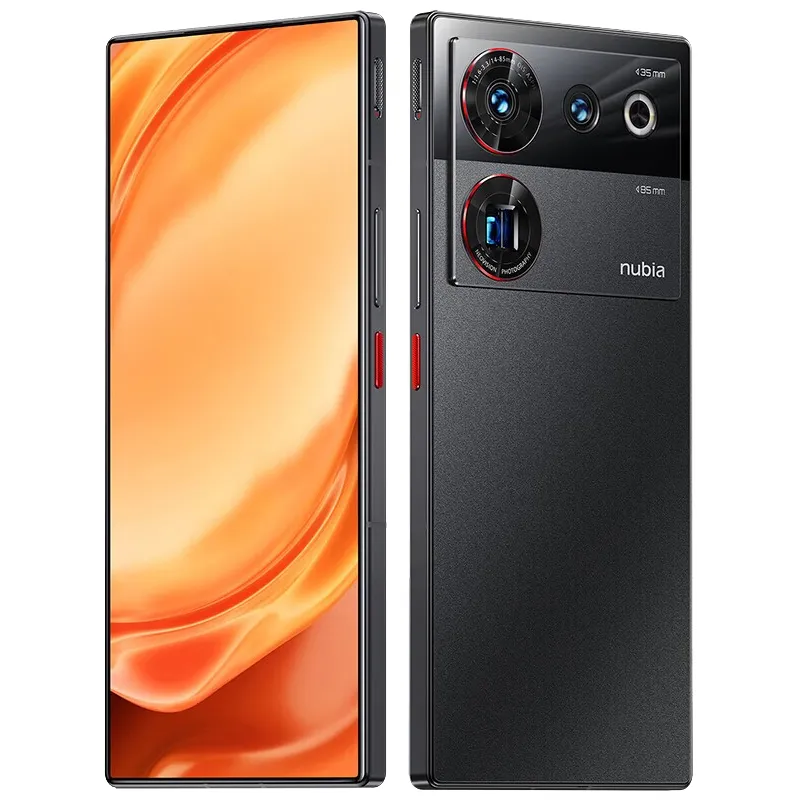 Original Nubia Z50 Ultra 5G -spel Mobiltelefon Smart 12GB RAM 512 GB ROM Snapdragon 8 Gen2 64.0MP NFC 5000mAh Android 6.8 "AMOLED FULL SCREEN FINGERPRINT ID FACE TOLEFONEN