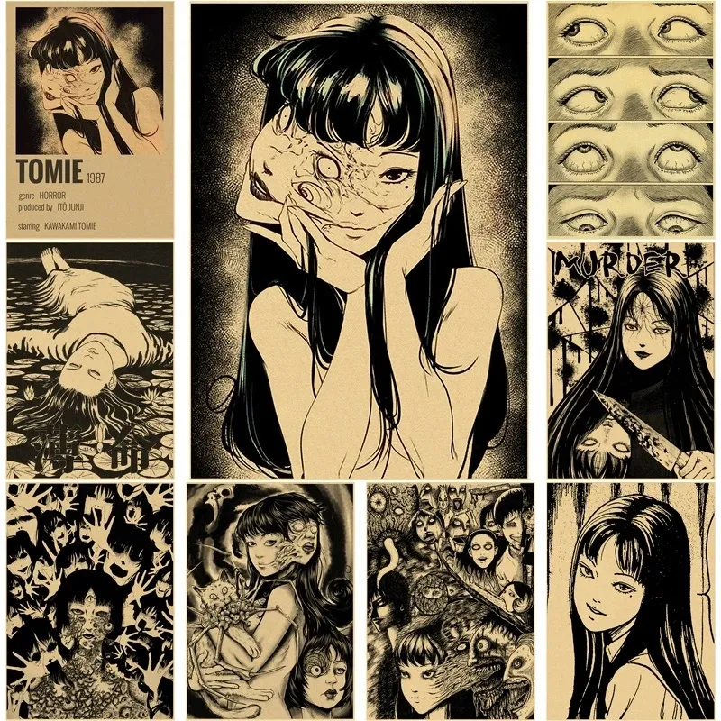 Download Junji Ito Collection Scary Anime Series Wallpaper