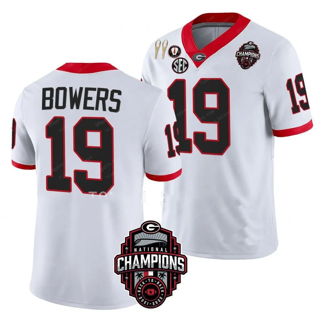 Orange Bowl Custom Uga Jersey Uga 40th Anniversary Jersey White