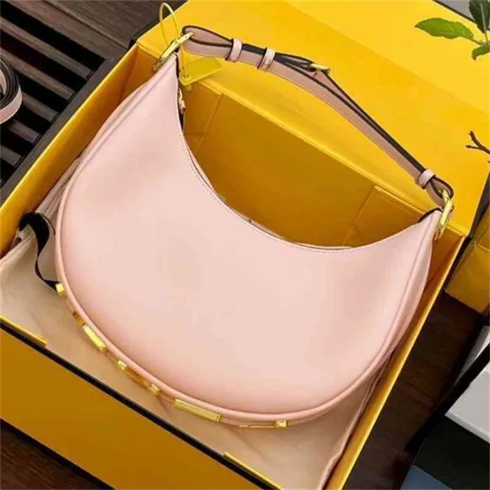 Big Size Evening Bags Shoulder Bag tote clutch half moon leather Designer Luxury handbags Detachable shoulder strap handbag crossbody Bags Women men wallet purses