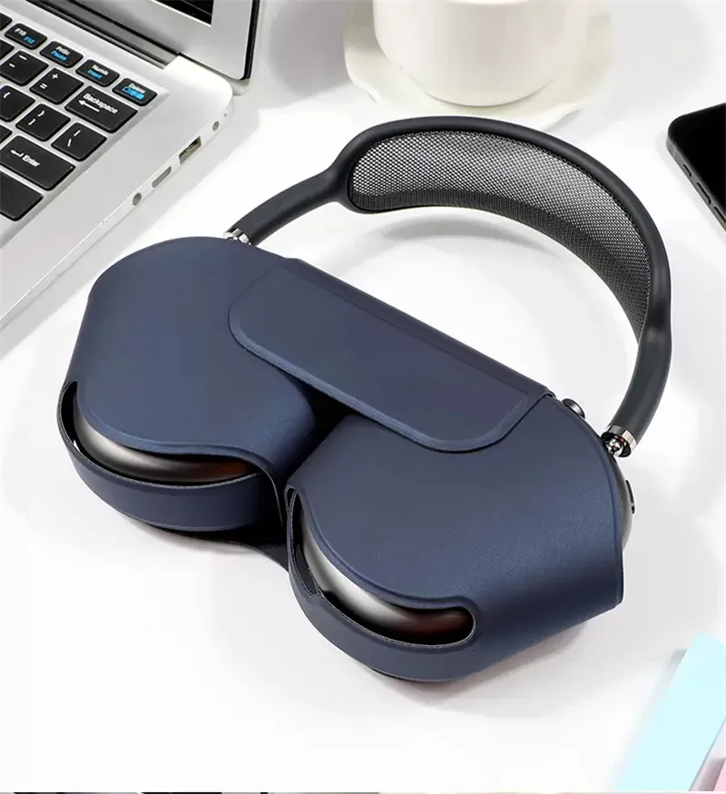Ultra Shell Luxury Leather Smart Case For AirPods Max Ultra Shell Luxury Leather Smart Case For AirPods Max