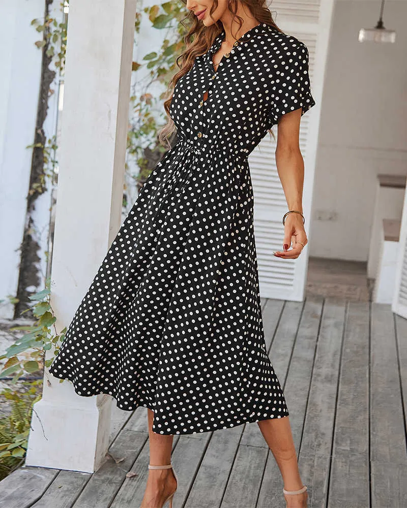 Formal 70 Year Old Woman Ladies Dresses Fashion For Mature Ladies Uk Gini  London Black Polka