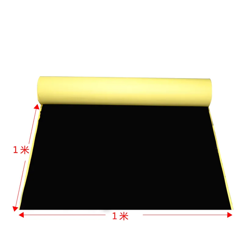 EVA Black Sponge Foam Tape Sealing Adhesive Material Foam Pad Foot Single-sided Foam Tape Shockproof Waterproof for LCD DIY 1M