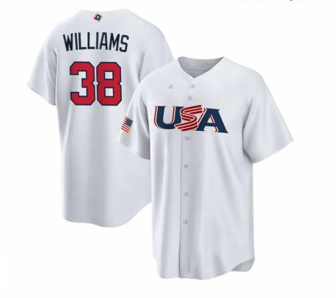 WBC USA ユニフォーム Mens WBC Baseball Jersey USA World Classic, From Sprotsmall