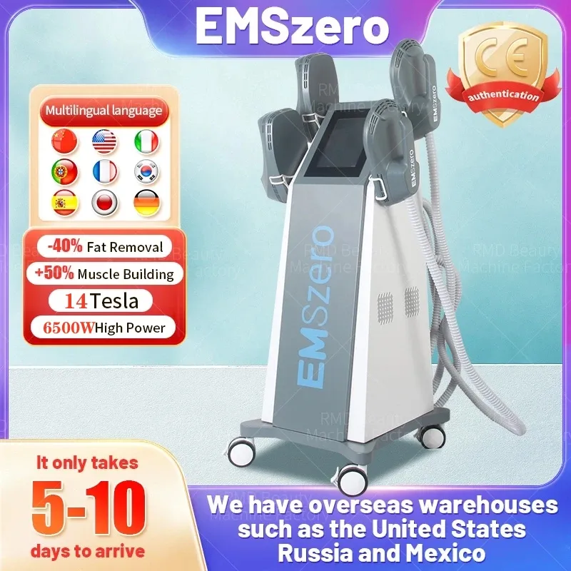 آلة نحت الجسم Emszero Neo 14 Tesla Neo Hi-Emt Machine Machin