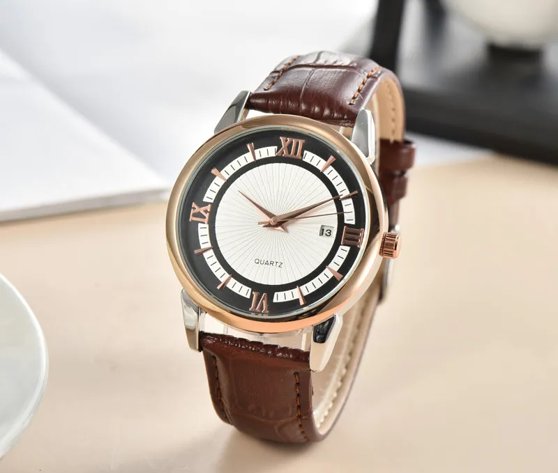 Handledsklockor för män 2023 Nya herrklockor Alla Dial Work Quartz Watch High Quality Top Luxury Brand Chronograph Clock Watch Rubber Watch Band Men mode OM003