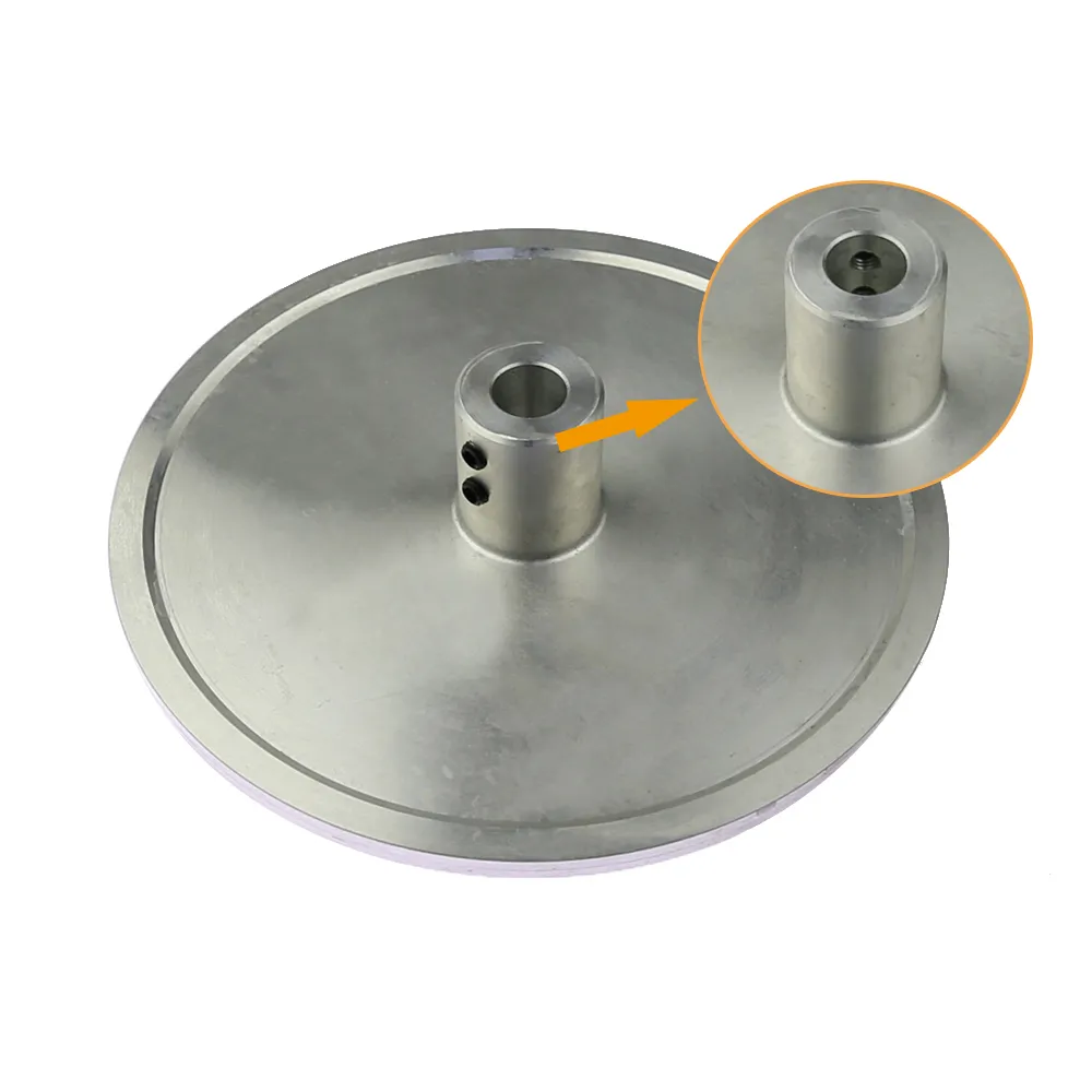 wholesale 4 to 9 Aluminum Disc Sander Back Plate for Flat Machine Polishing Replacement Parts