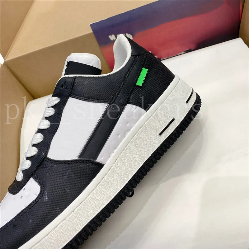 Designer Casual Shoes Luxury Brand Men's and Women's Travel Cowhide High Quality Fashion Fitness White Sneakers Kmtn