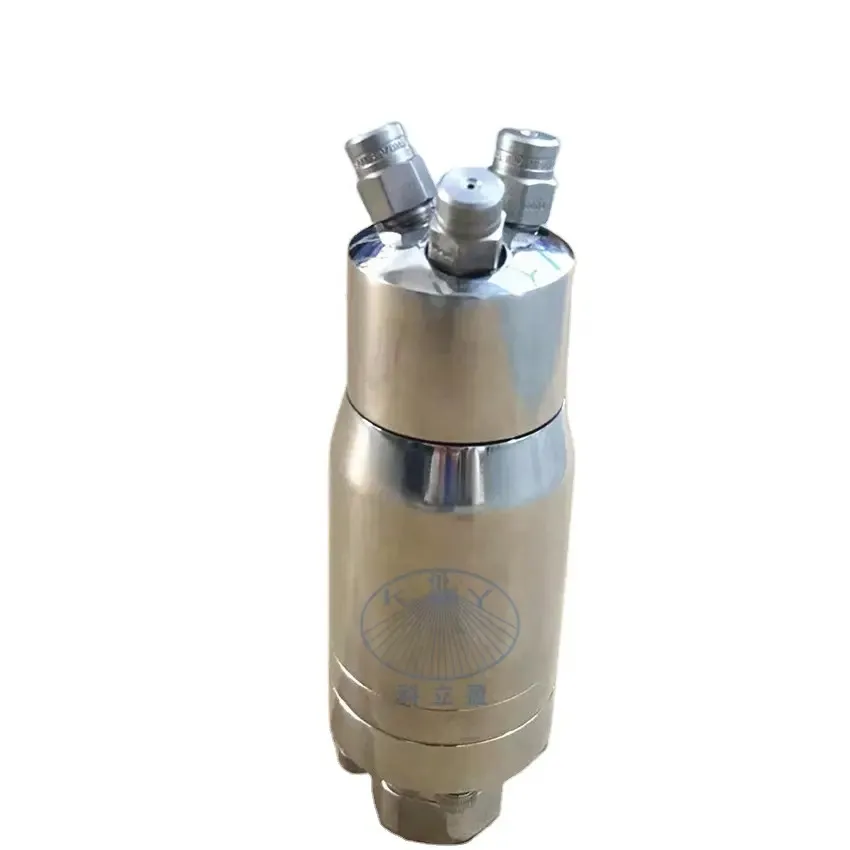 Industrial equipment 10-150 bar high pressure self spinning cleaning head, rotating nozzle for car washing, bin cleaning