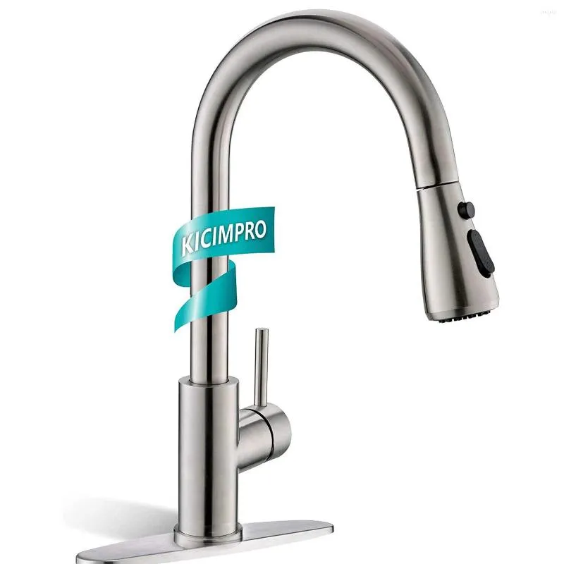 Hansgrohe Cento Kitchen Faucets 360°Swivel Retract Sink Faucet Pull Out