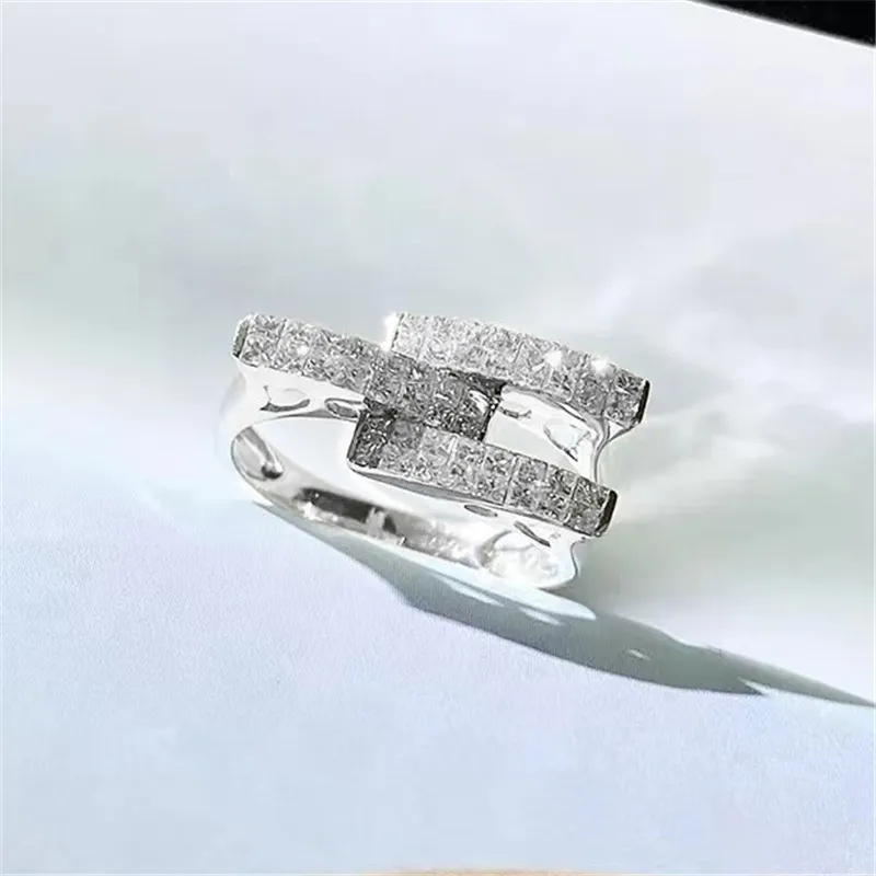 Anel de dedo da corte vintage AAAAA Zircão prata esterlina 925 aliança de noivado anéis de noivado para mulheres e homens joias para festa de aniversário