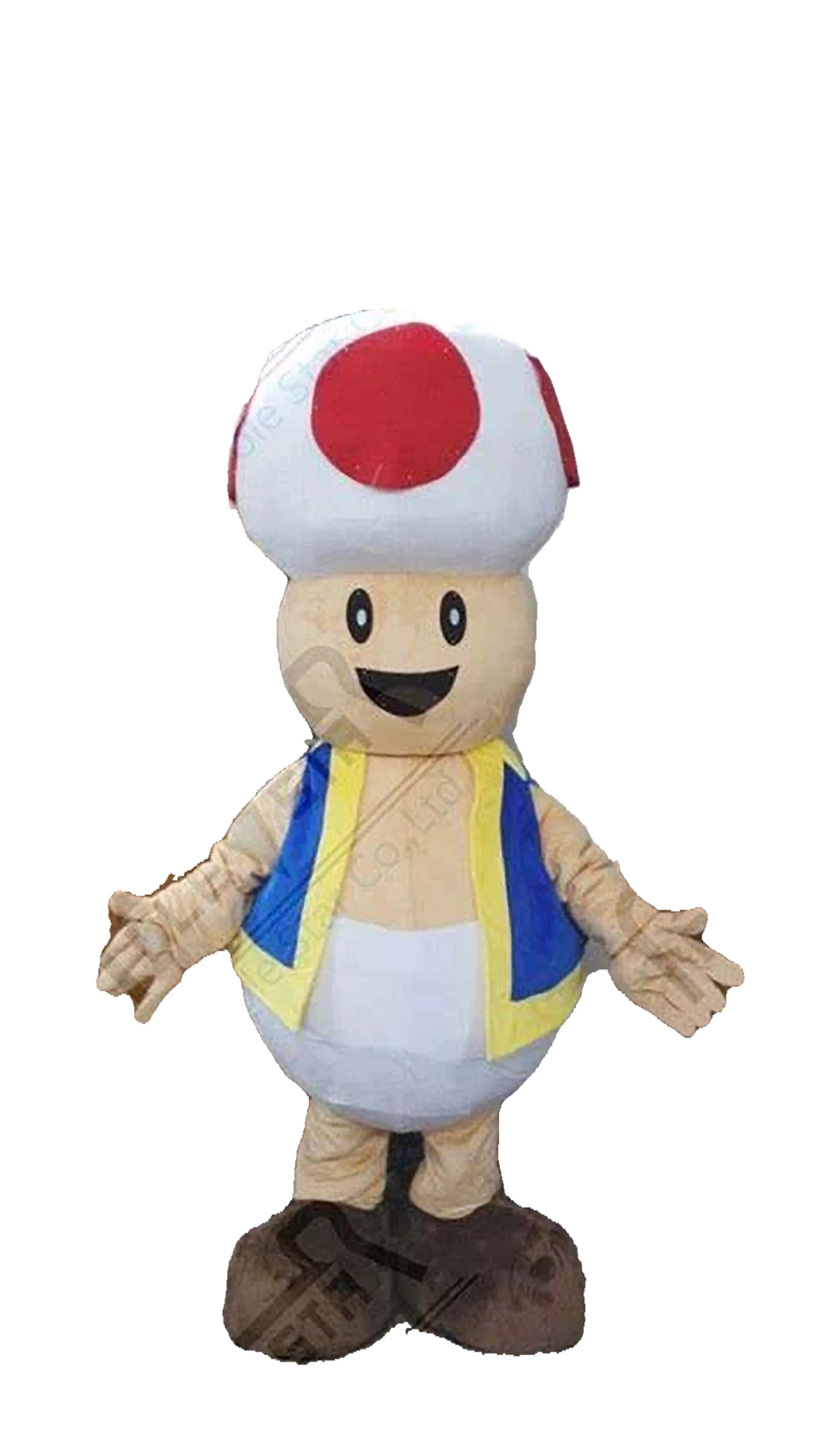 Mushroom Man personaje de dibujos animados Toadette mascota disfraz publicidad disfraces fiesta Animal carnaval Props