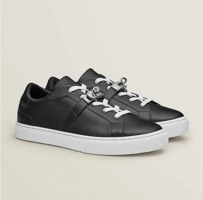 FW22 Casual-Stylish Day Palladium-plattierte Schnalle Low-Turnschuhe Schuhe der weißen Gummi-Sohle-Skateboard-Skateboard-Top-Qualität lässig Outdoor Comfort Trainer 7A1065