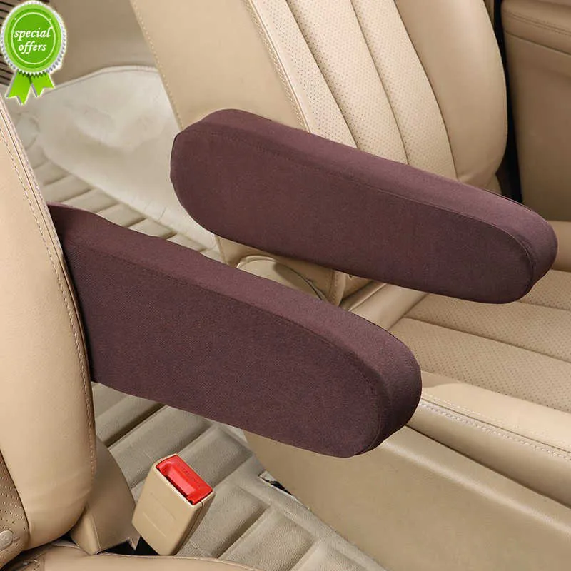 Housse d'accoudoir de voiture en tissu élastique, protection universelle pour accoudoir de Console centrale de voiture, adaptée aux sièges de voiture avec accoudoirs