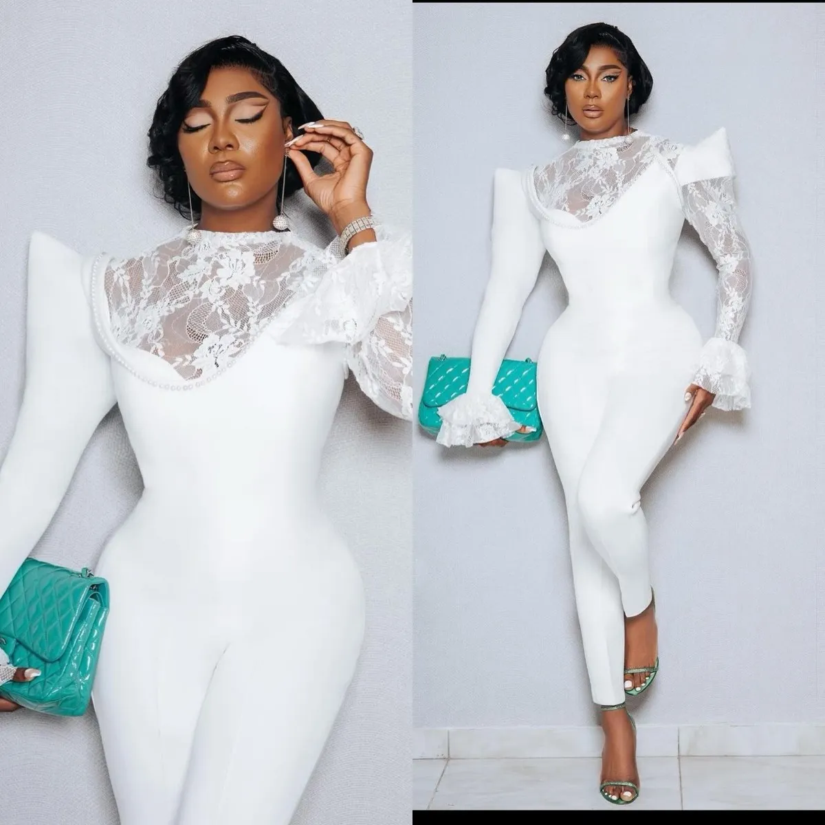 Elegant jumpsuits for bride 2025