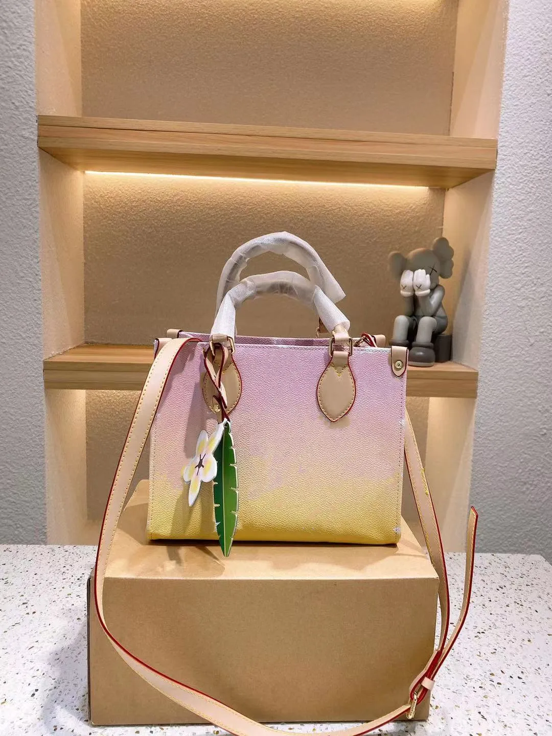 أزياء Onthego M57641 M57639 Women Luxurys مصممي الحقائب 2023 حقائب اليد الجلدية الأصلية رسول كتف الكتف حقيبة محفظة محفظة