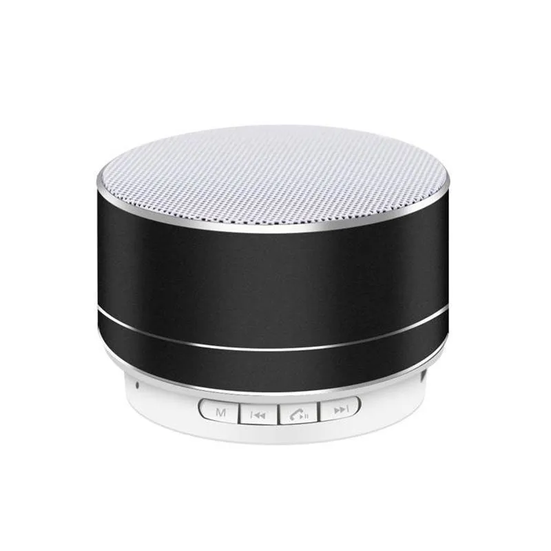 Caisson de basses sans fil multicolore Portable petit haut-parleur A10 Macaron Mini Bluetooth 5.0 verrouillage des basses et pulvérisation de charge cadeau PK A11