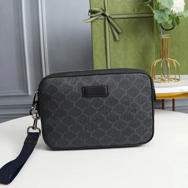 Mens Clutch Bags Designer bag classic print clutch bag bale Waterproof texture clutch Mens fashion leather small purse Card pack crossbody clutch