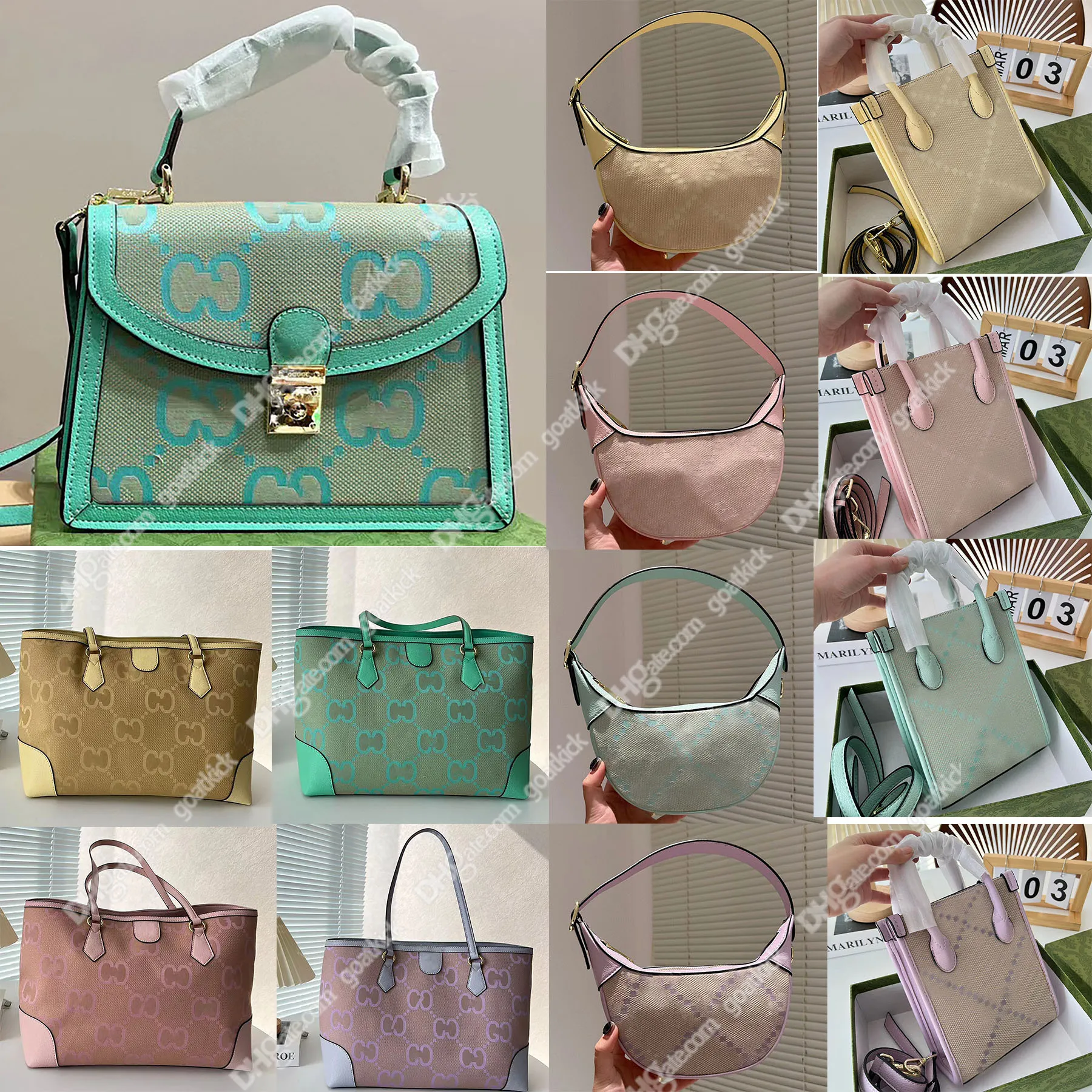 Luxury Designer Bag Ophidia Jumbo G Crossbody Bags Tote Bag Designer Purse ryggsäck axelväskor Designer Women Bag designer väskor Kvinna handväskor kvalitet