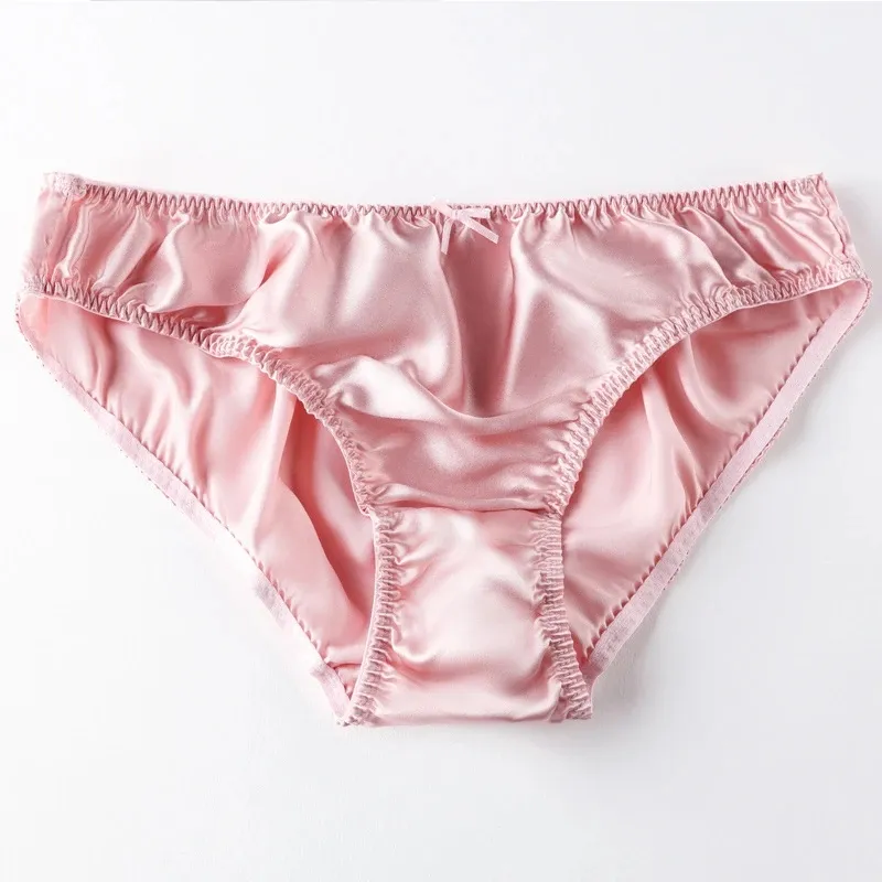 Nieuwe vrouwen Mulberry slipje vrouwelijk naadloos ondergoed ademend slipje sexy luxe plus size slipjes satijnen briefs lingerie cadeau