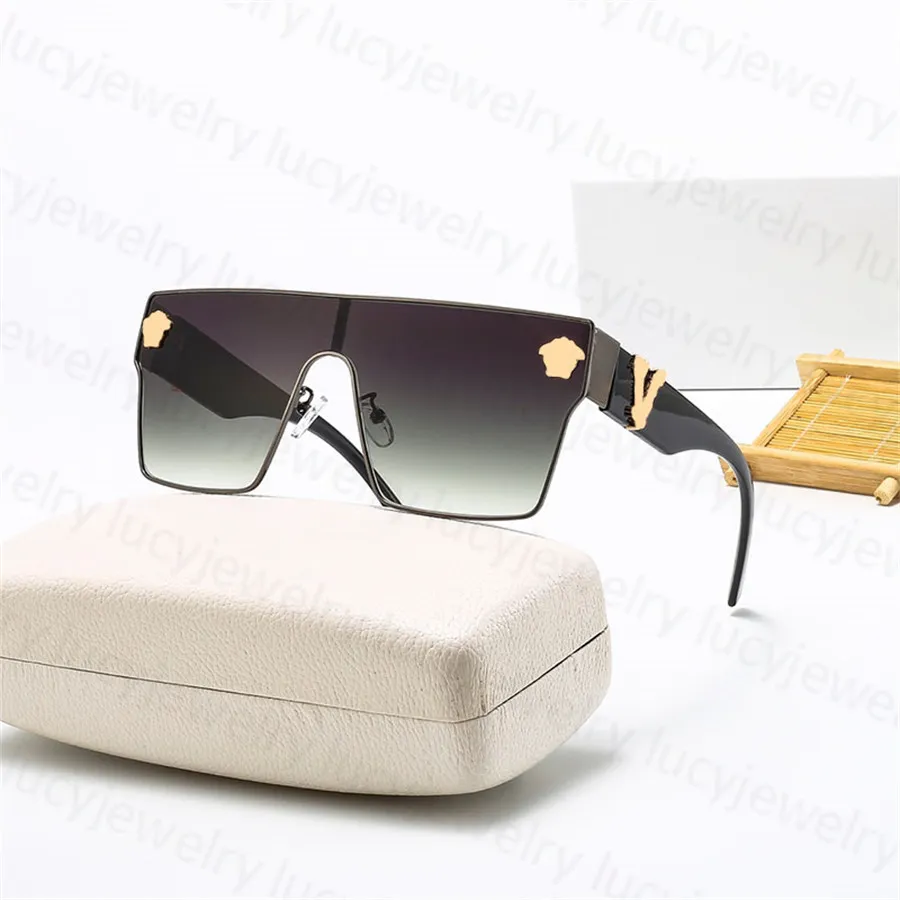 Designer Sunglasses for Woman Man Polarized Sunglass Fashion Square Goggle Sun glass 7 Color Adumbral